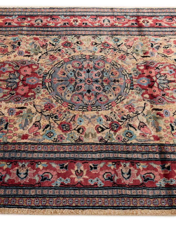 Detail image of  4' 4 x 6' 2  Hand Knotted Bokhara Oriental Rug