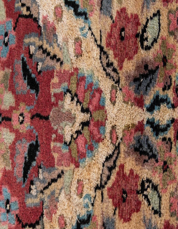 Detail image of  4' 4 x 6' 2  Hand Knotted Bokhara Oriental Rug