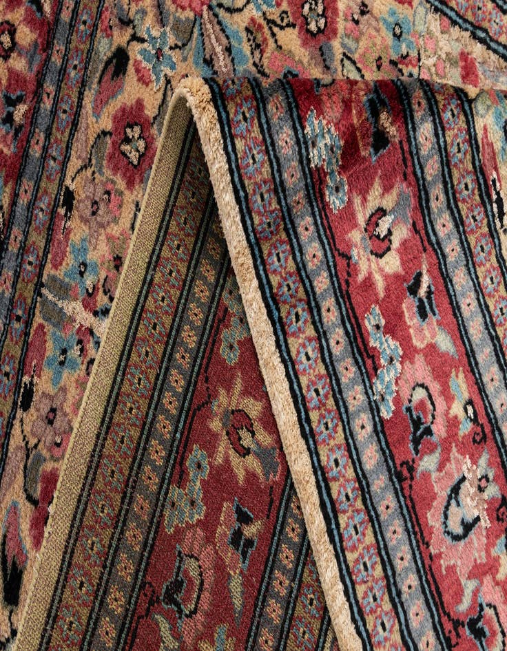 Detail image of  4' 4 x 6' 2  Hand Knotted Bokhara Oriental Rug