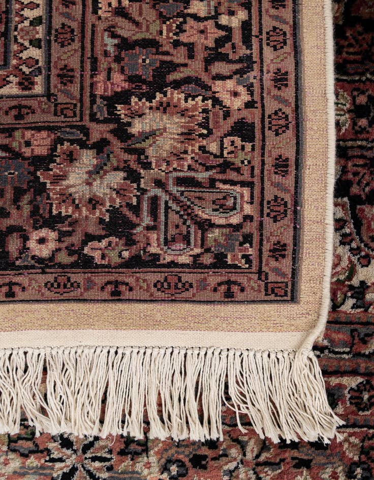 Detail image of  4' 2 x 6' 1  Hand Knotted Bokhara Oriental Rug