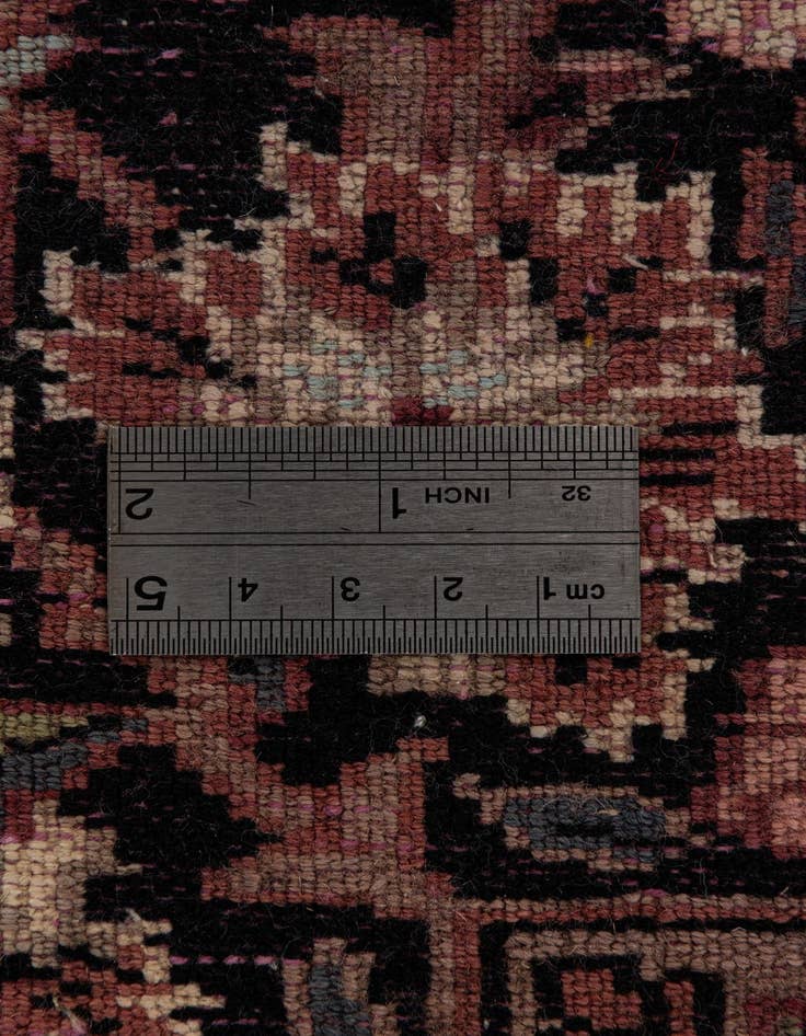 Detail image of  4' 2 x 6' 1  Hand Knotted Bokhara Oriental Rug