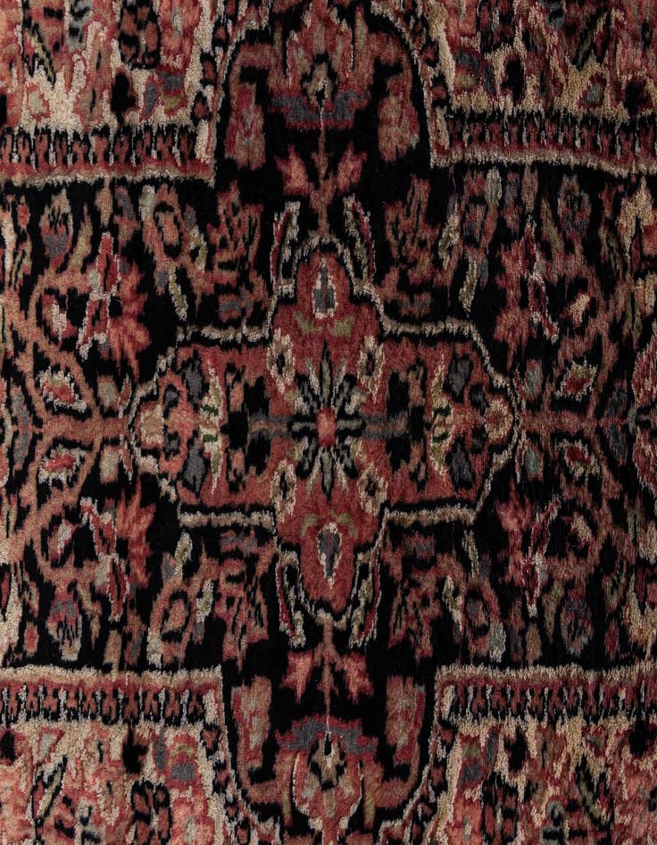 Detail image of  4' 2 x 6' 1  Hand Knotted Bokhara Oriental Rug