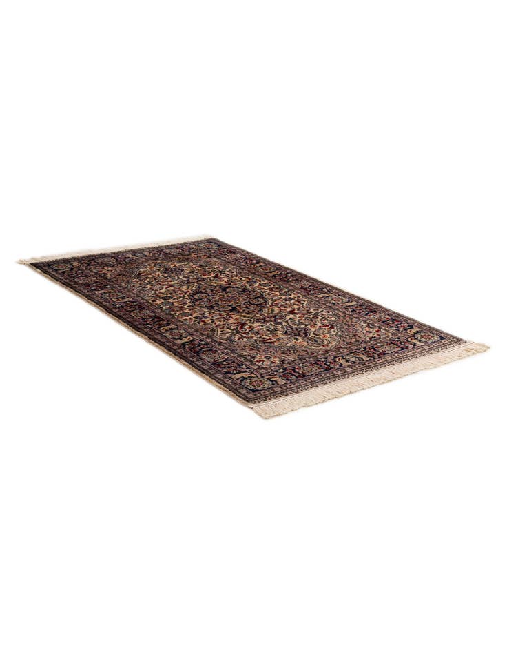 Detail image of  4' 1 x 6' 3  Hand Knotted Bokhara Oriental Rug