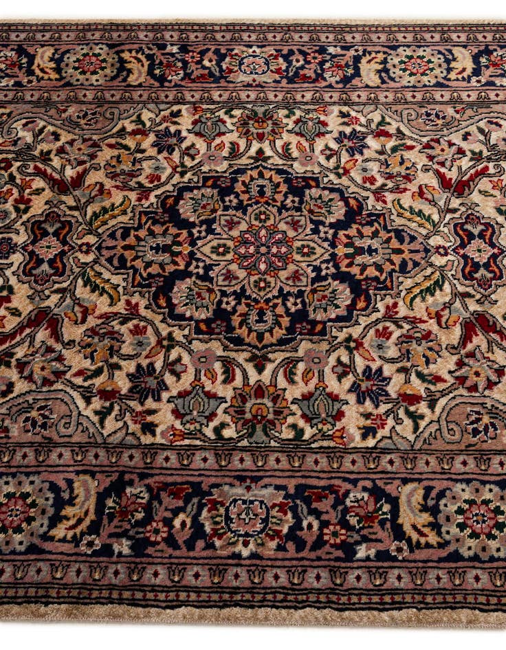 Detail image of  4' 1 x 6' 3  Hand Knotted Bokhara Oriental Rug