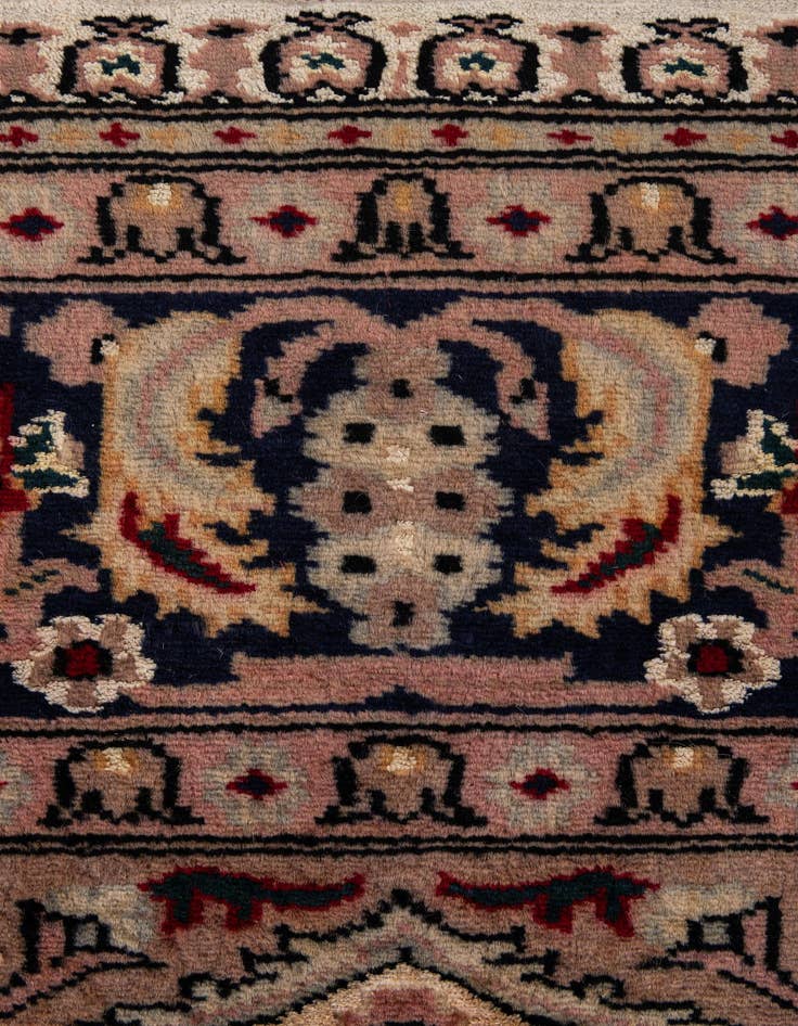 Detail image of  4' 1 x 6' 3  Hand Knotted Bokhara Oriental Rug