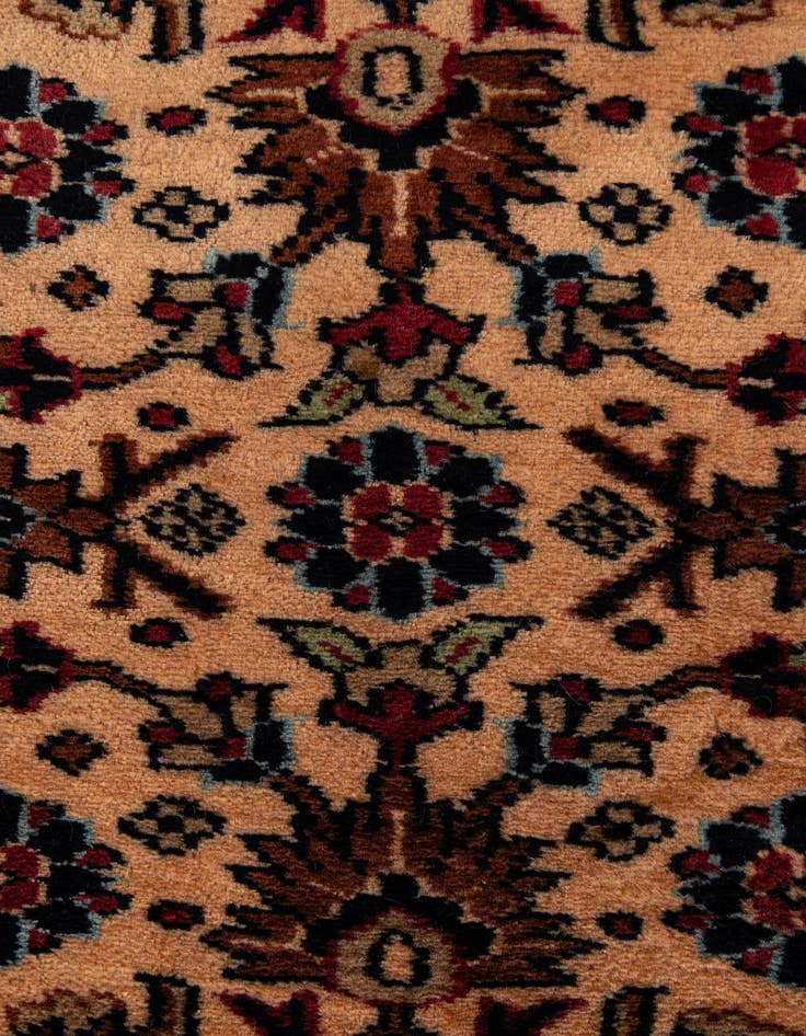 Detail image of  4' 2 x 6' 6  Hand Knotted Bokhara Wool Rug