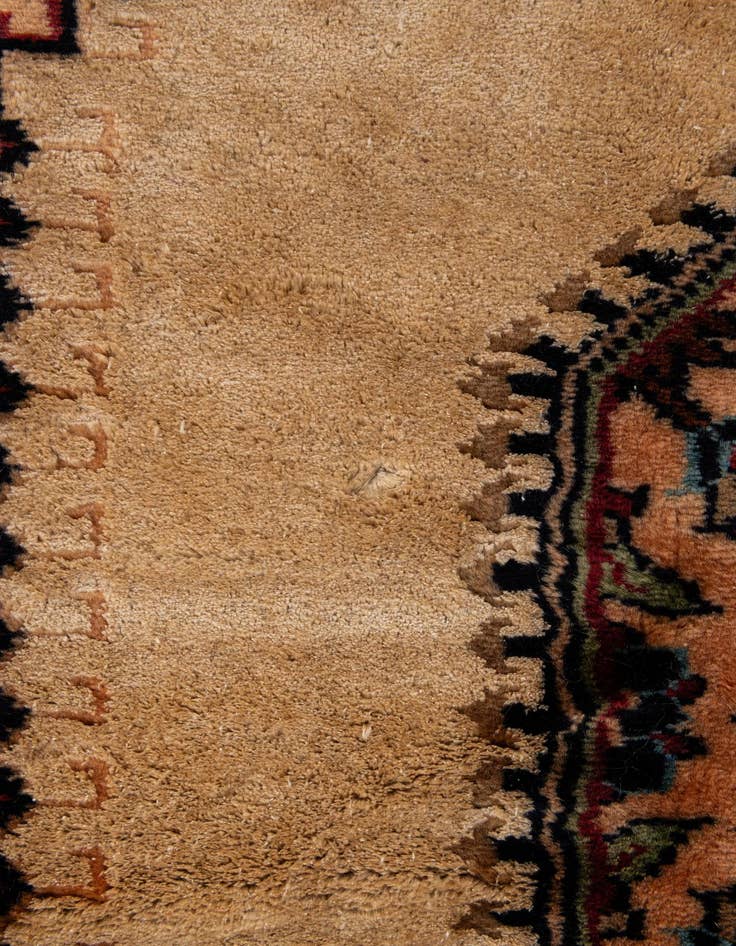 Detail image of  4' 2 x 6' 6  Hand Knotted Bokhara Wool Rug