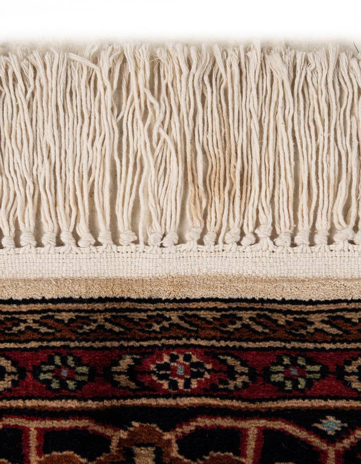 Detail image of  4' 2 x 6' 6  Hand Knotted Bokhara Wool Rug