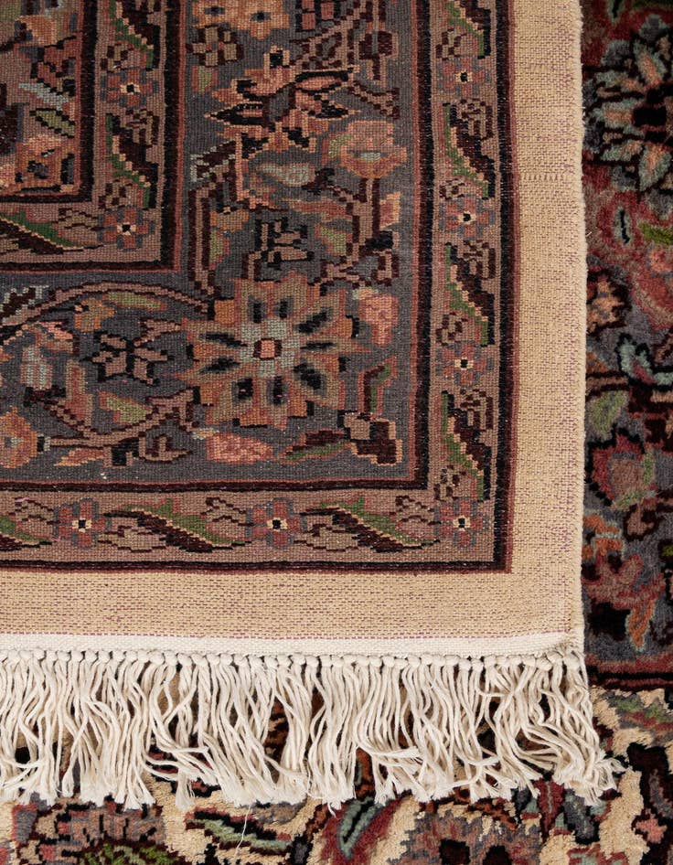Detail image of  4' 3 x 6' 3  Hand Knotted Bokhara Oriental Wool Rug