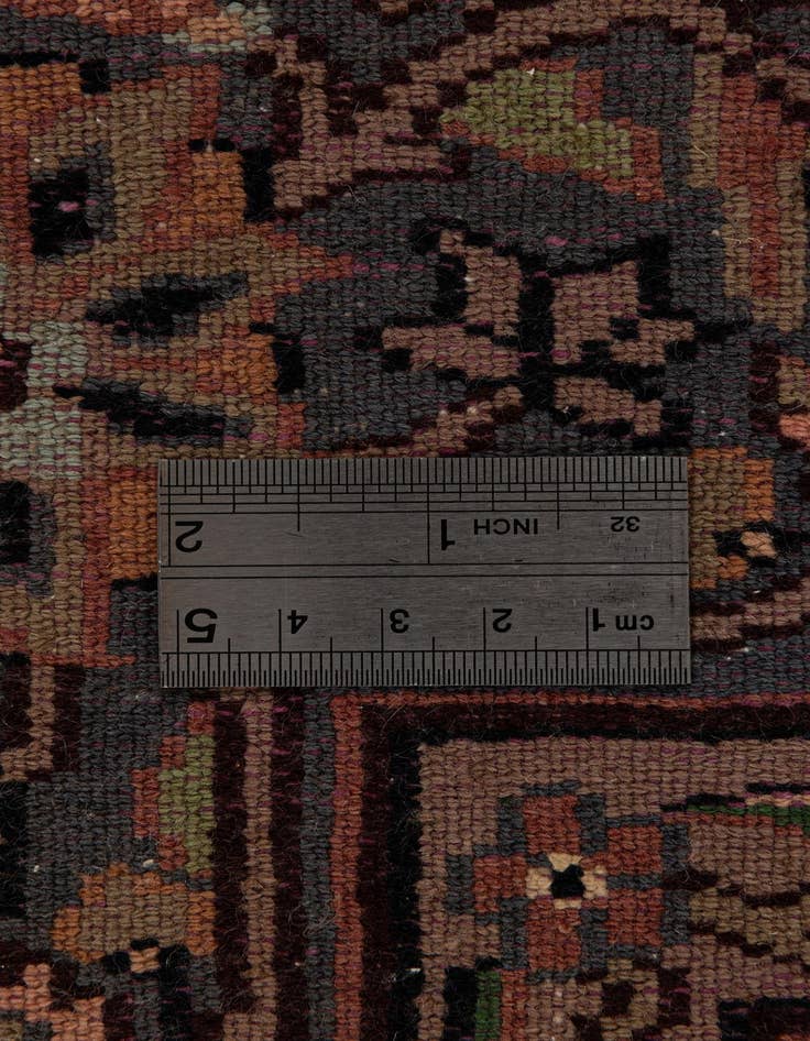 Detail image of  4' 3 x 6' 3  Hand Knotted Bokhara Oriental Wool Rug