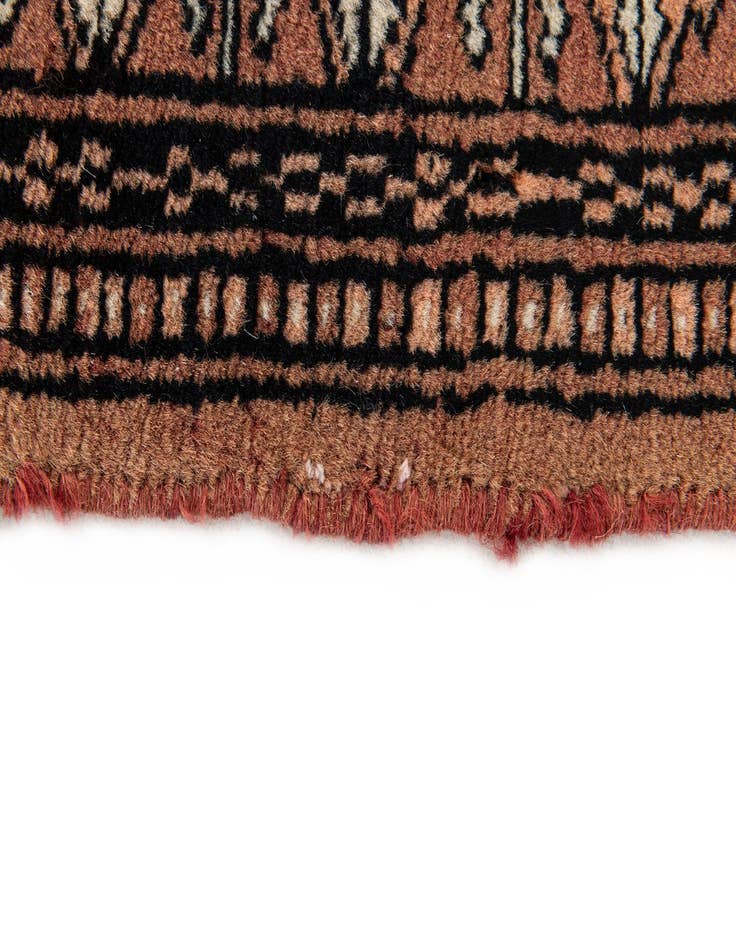 Detail image of  2' 2 x 2' 11  Hand Knotted Bokhara Oriental Wool Rug