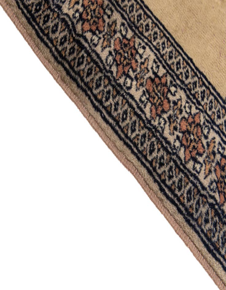 Detail image of  2' 7 x 3' 11  Hand Knotted Bokhara Oriental Wool Rug