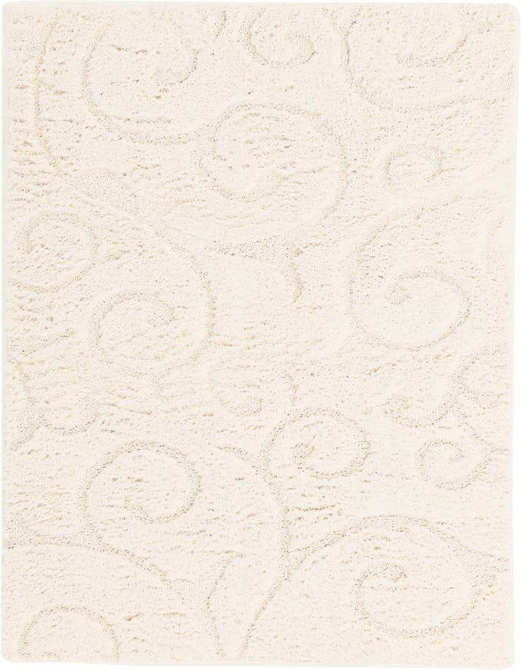 Detail image of  4' x 6' Botanical Shag Rug