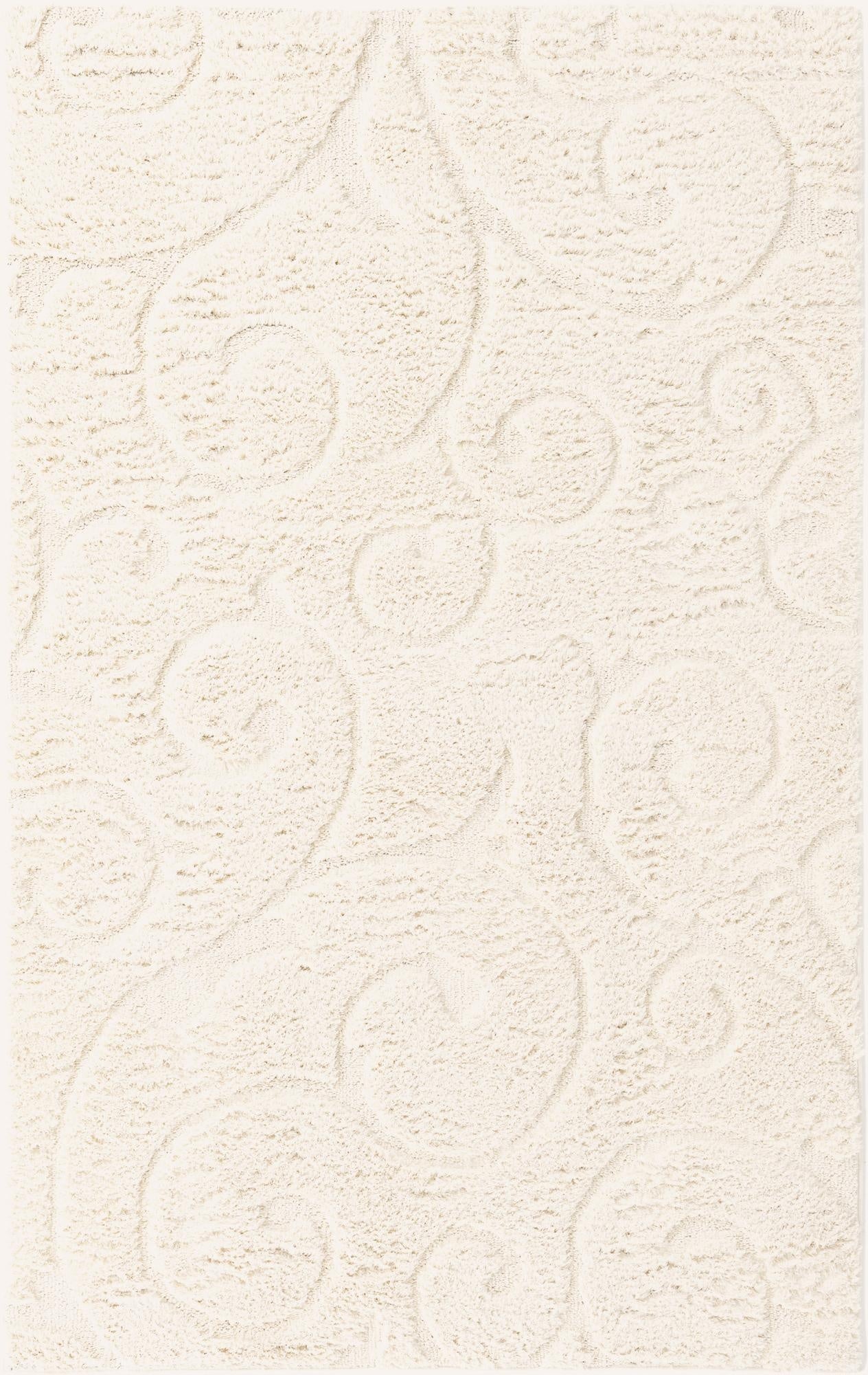  5' x 8' Botanical Shag Rug