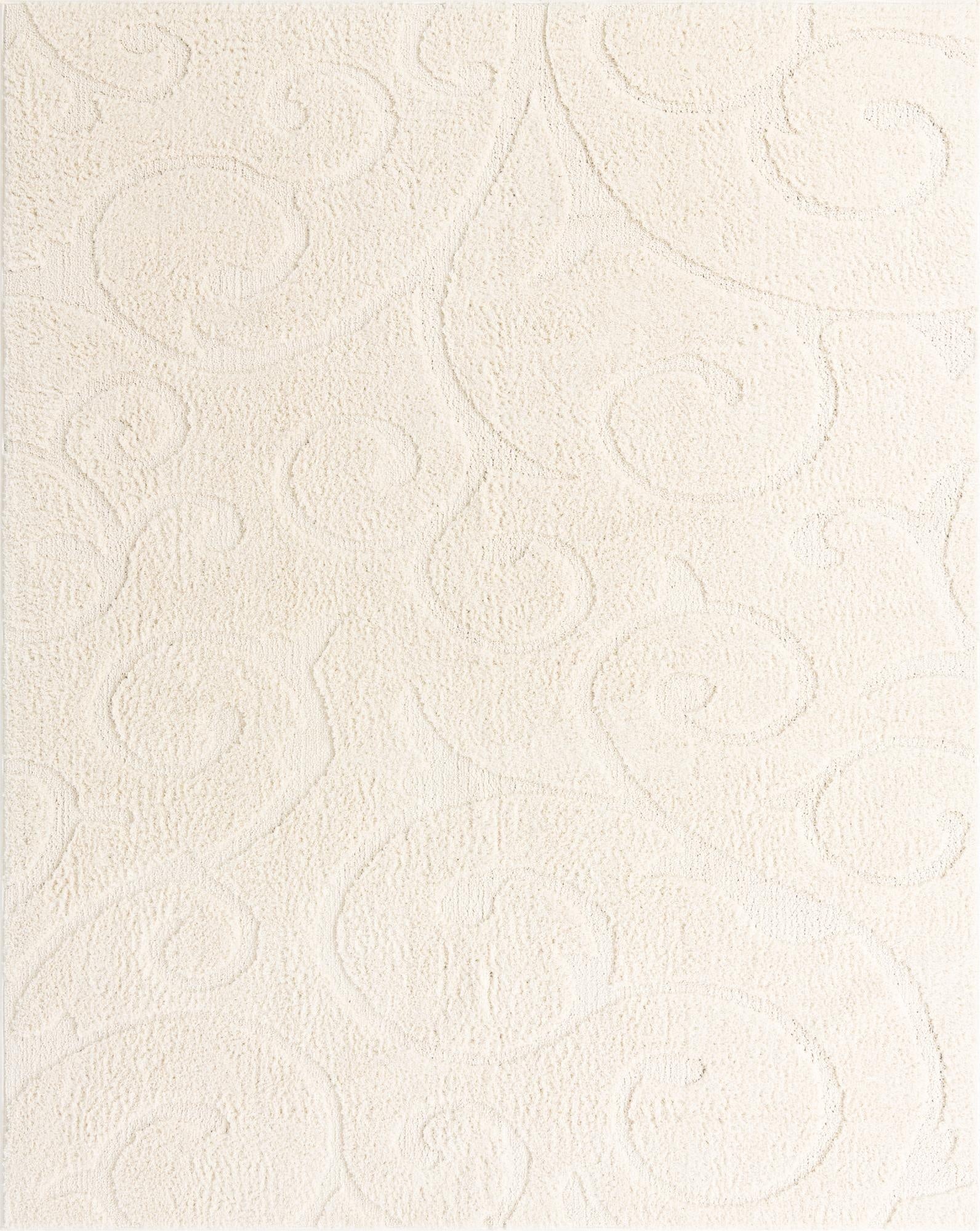  8' x 10' Botanical Shag Rug