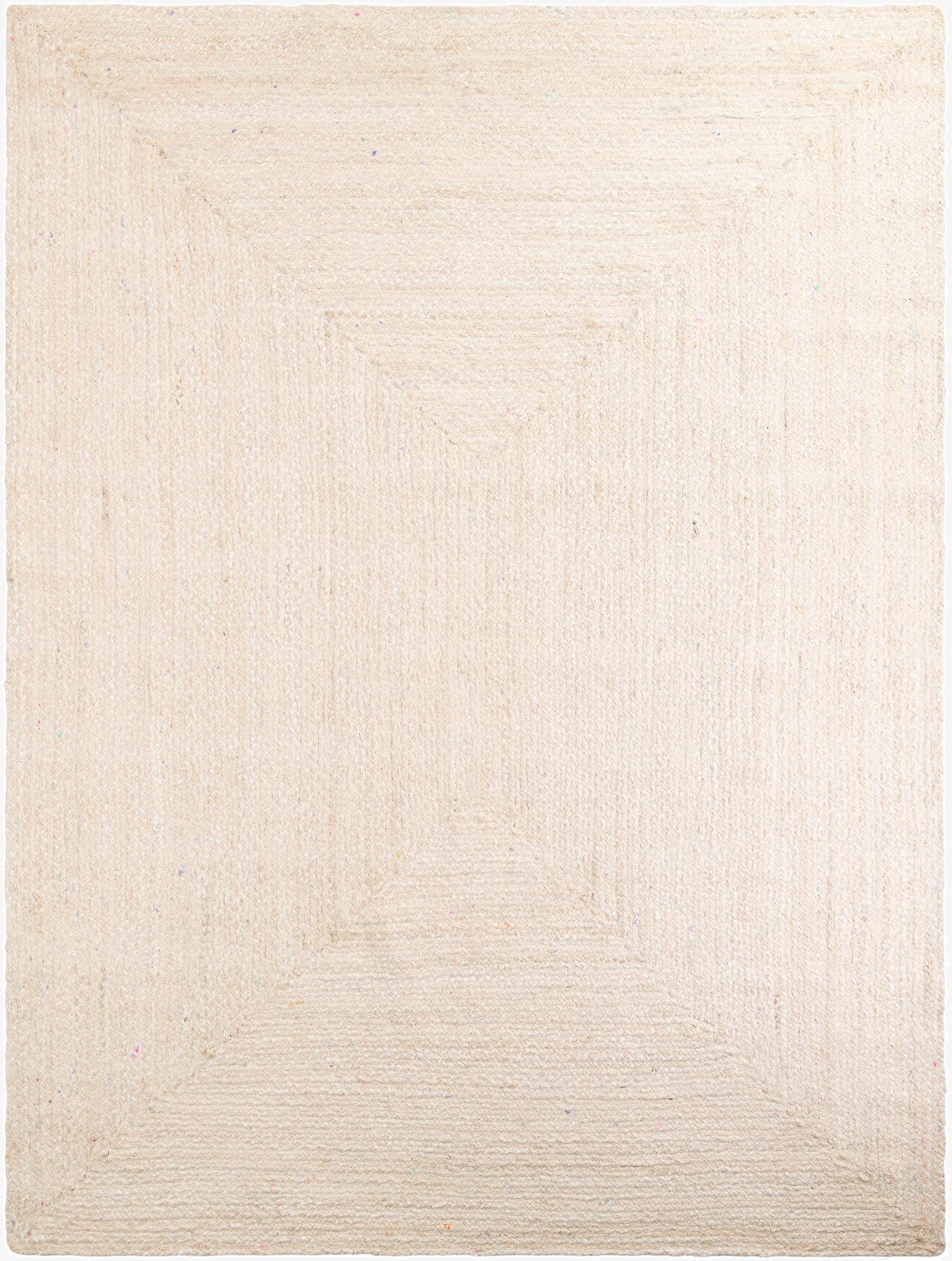  9' x 12'  Hand Braided Chindi Rug