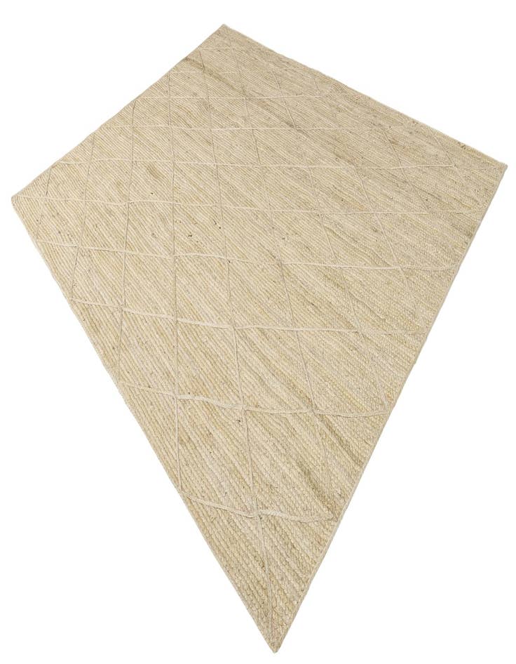 Detail image of  8' x 10'  Hand Braided Jute Rug