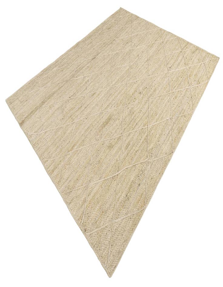 Detail image of  8' x 10'  Hand Braided Jute Rug