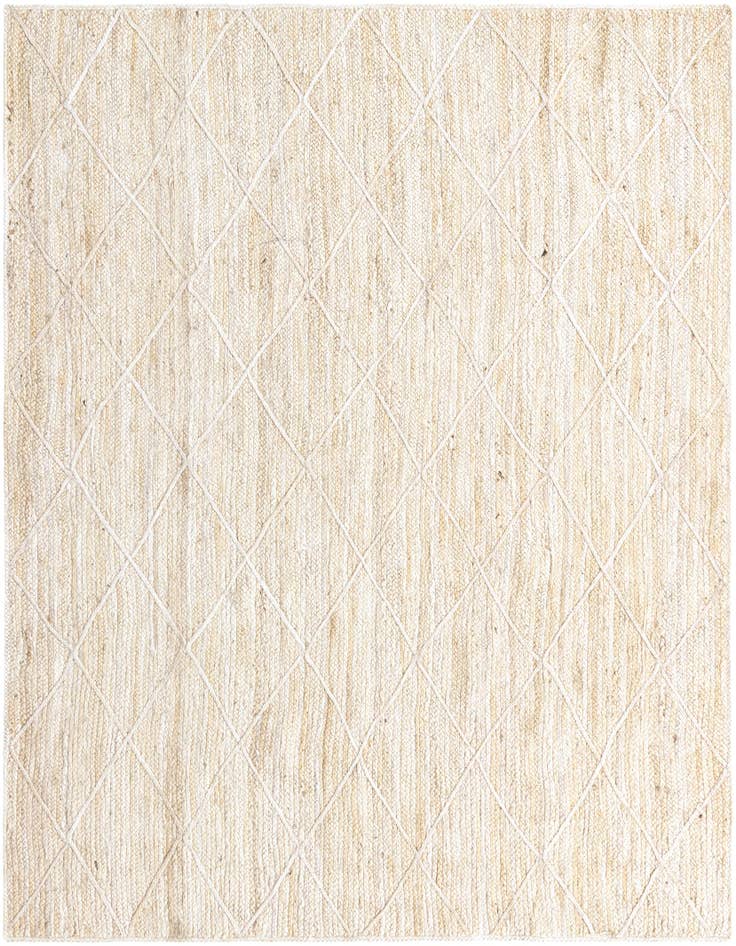 Detail image of 8' x 10' Handmade Braided Jute Rug