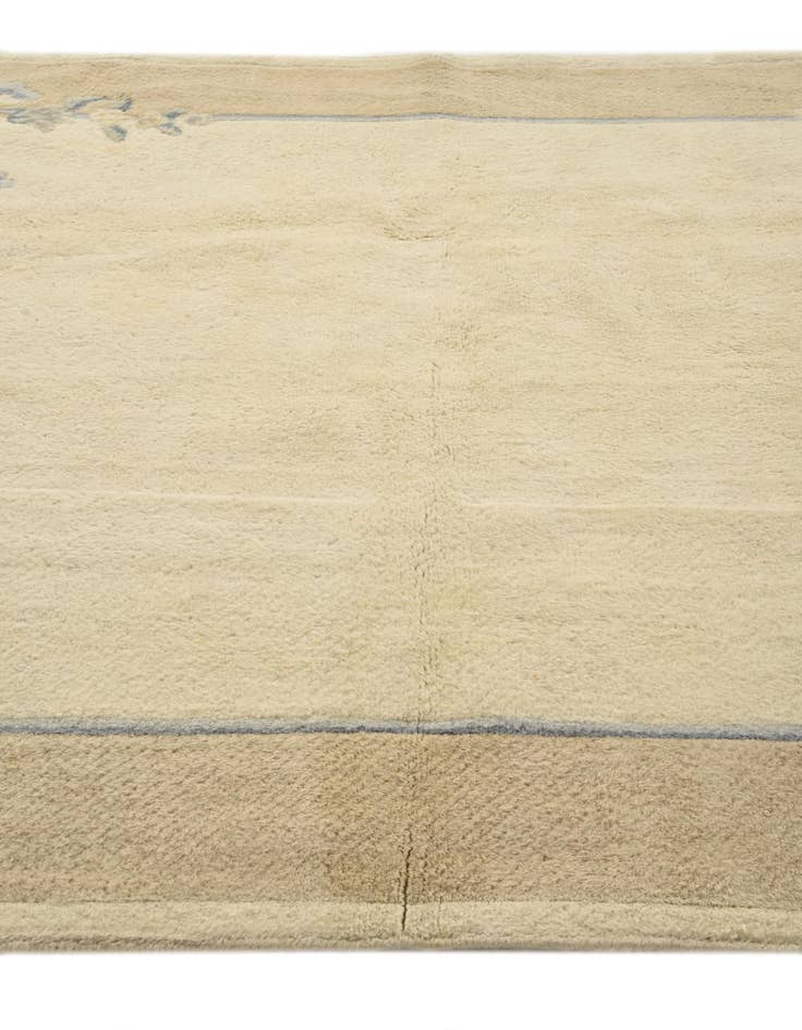 Detail image of 5' 7 x 7' 9 Hand Knotted Carved Pekin Wool Rug