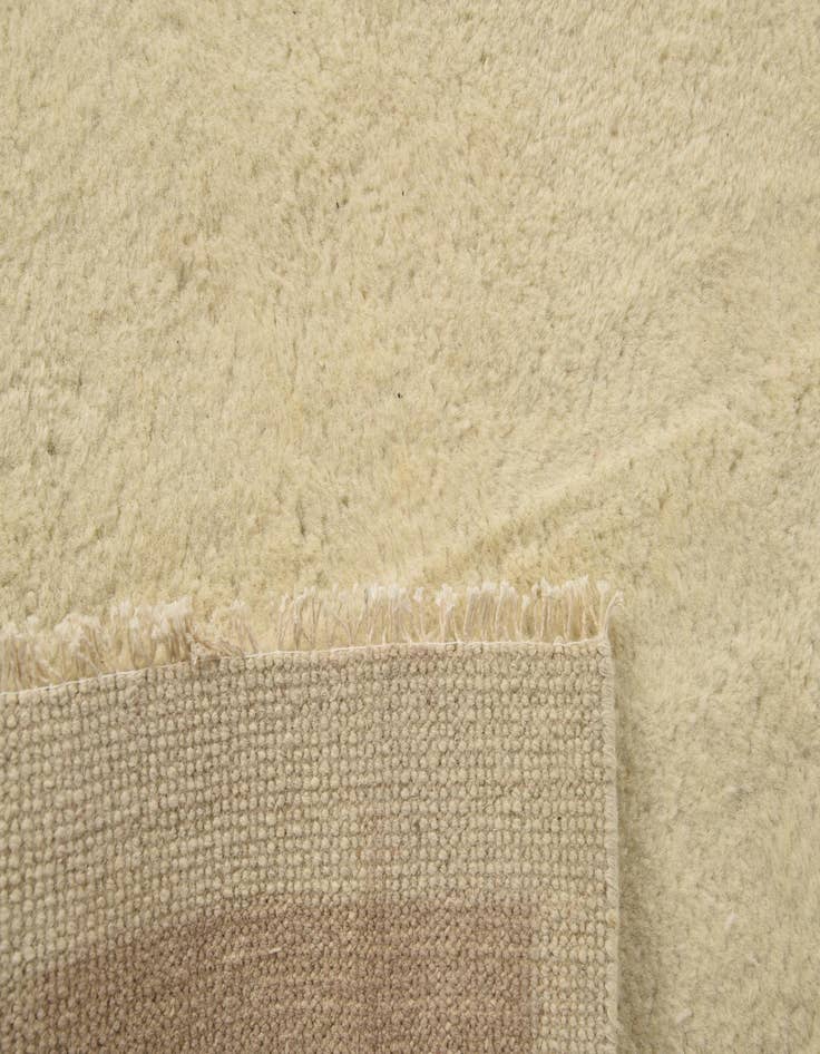 Detail image of 5' 7 x 7' 9 Hand Knotted Carved Pekin Wool Rug