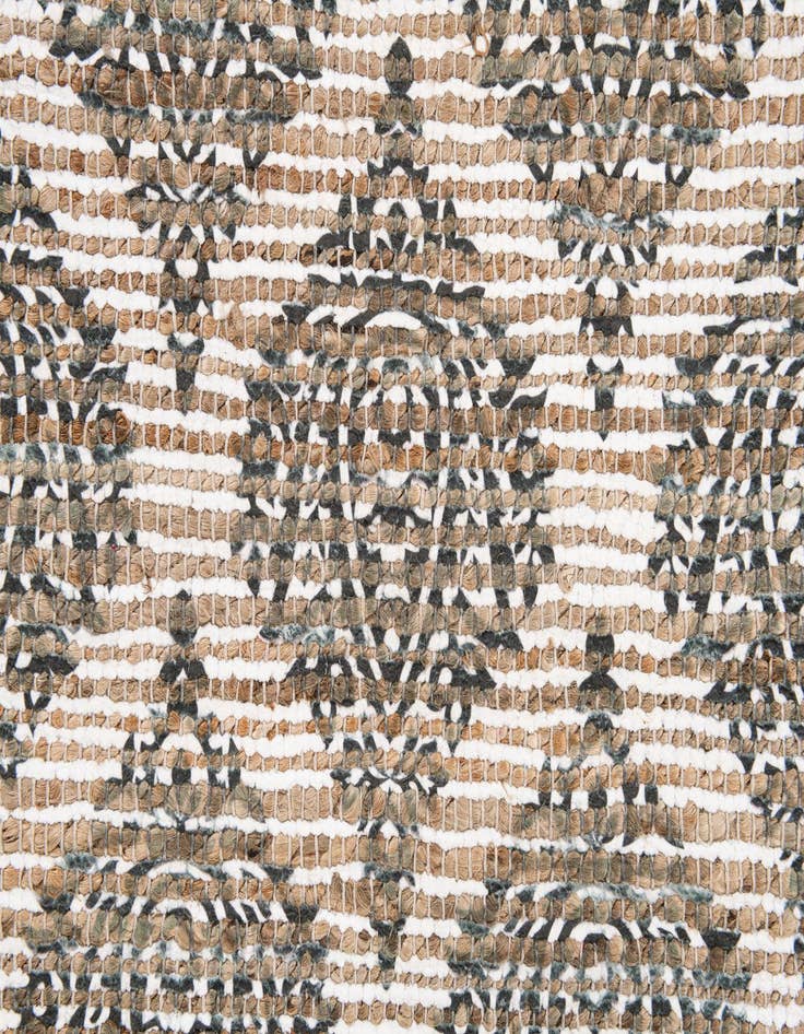 Detail image of  4' x 6'  Hand Woven Chenille Jute Rug