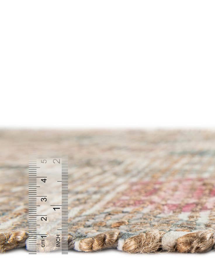 Detail image of  9' x 12'  Hand Woven Chenille Jute Rug