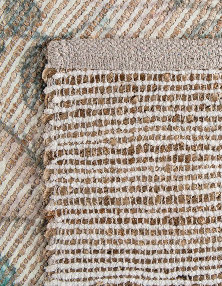 Detail image of  9' x 12'  Hand Woven Chenille Jute Rug