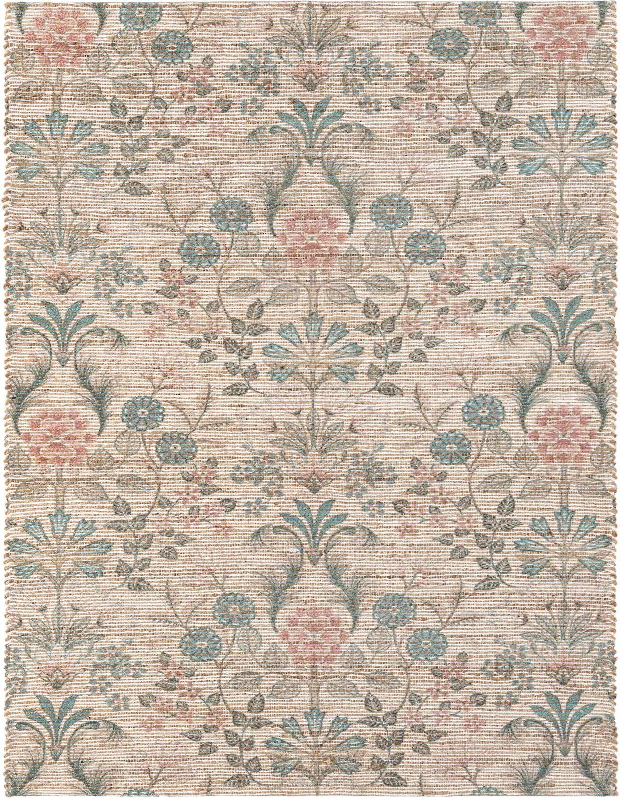 Primary image  5' 1 x 8'  Hand Woven Chenille Jute Rug