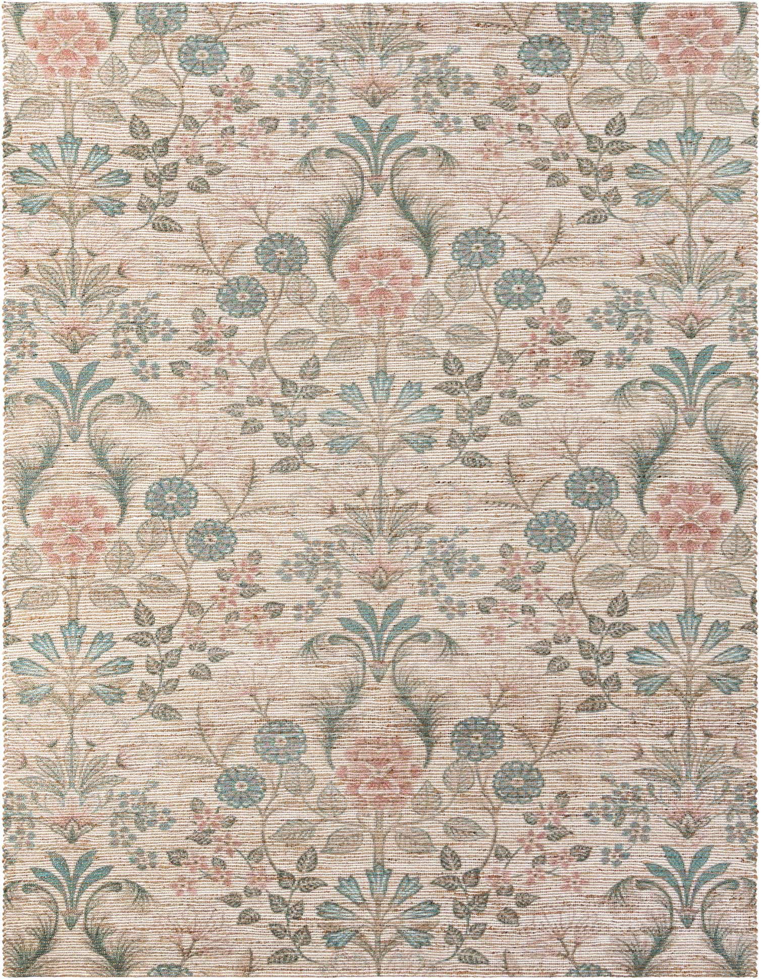 Primary image  9' x 12'  Hand Woven Chenille Jute Rug