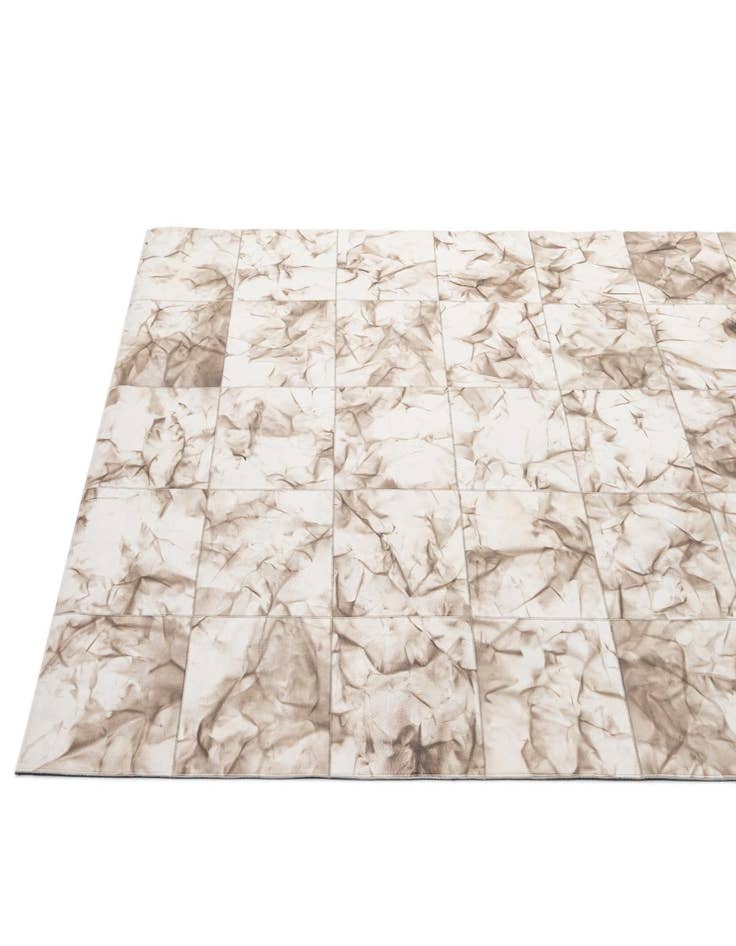 Detail image of  5' x 7' 11 Cowhide - Patchwork Rug