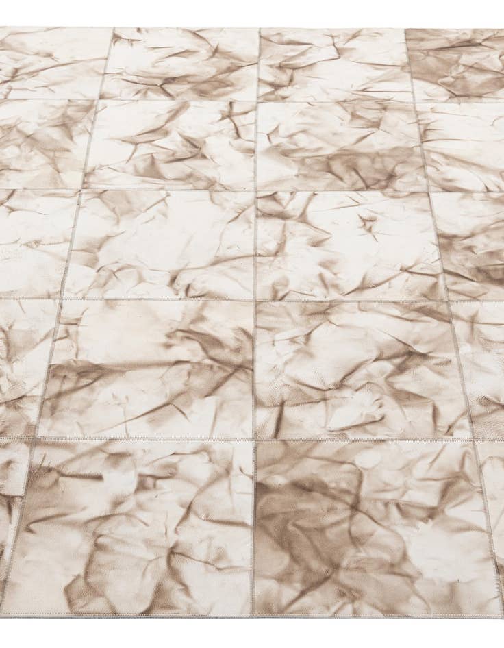 Detail image of  5' x 7' 11 Cowhide - Patchwork Rug