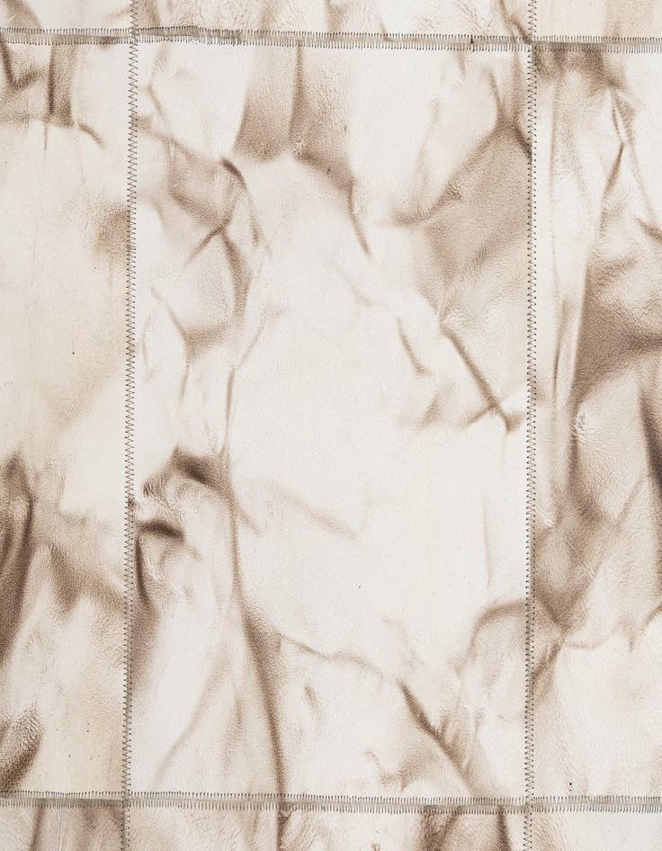 Detail image of  5' x 7' 11 Cowhide - Patchwork Rug