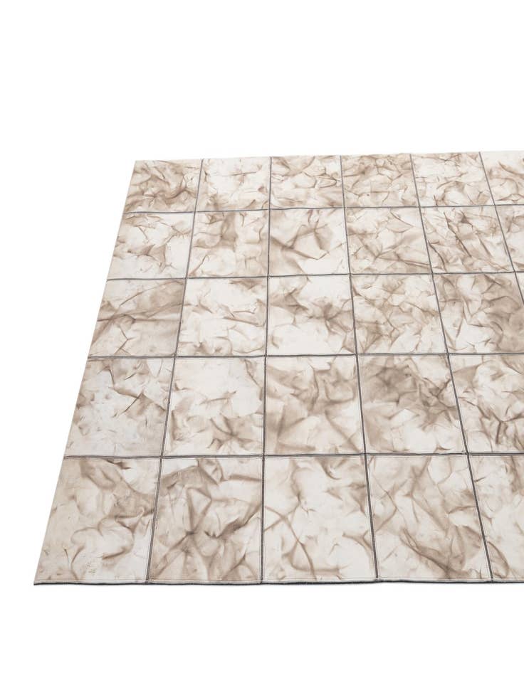 Detail image of  5' x 7' 11 Cowhide - Patchwork Rug