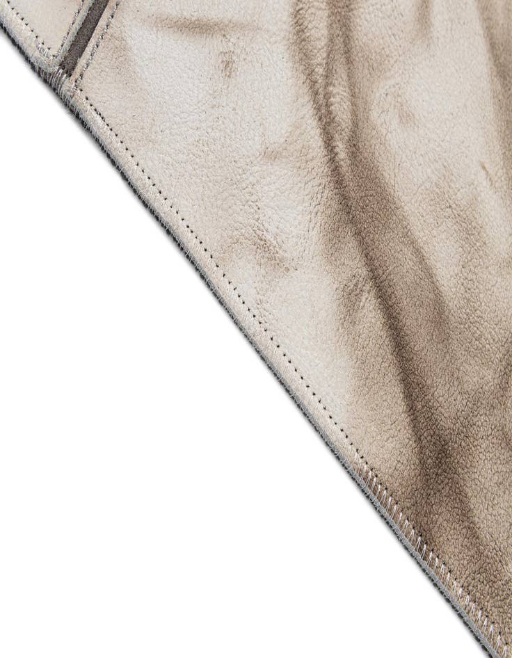 Detail image of  5' x 7' 11 Cowhide - Patchwork Rug