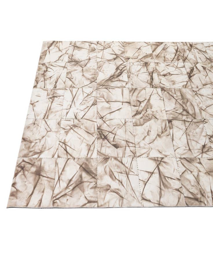 Detail image of  5' x 7' 11 Cowhide - Patchwork Rug