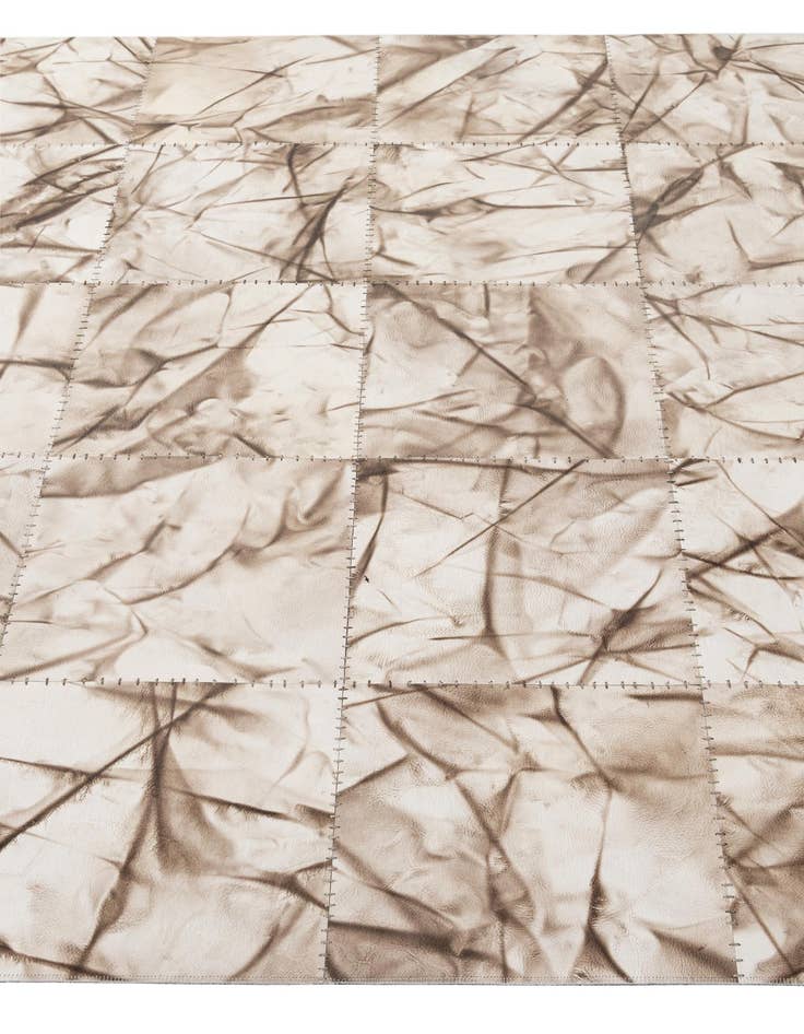 Detail image of  5' x 7' 11 Cowhide - Patchwork Rug