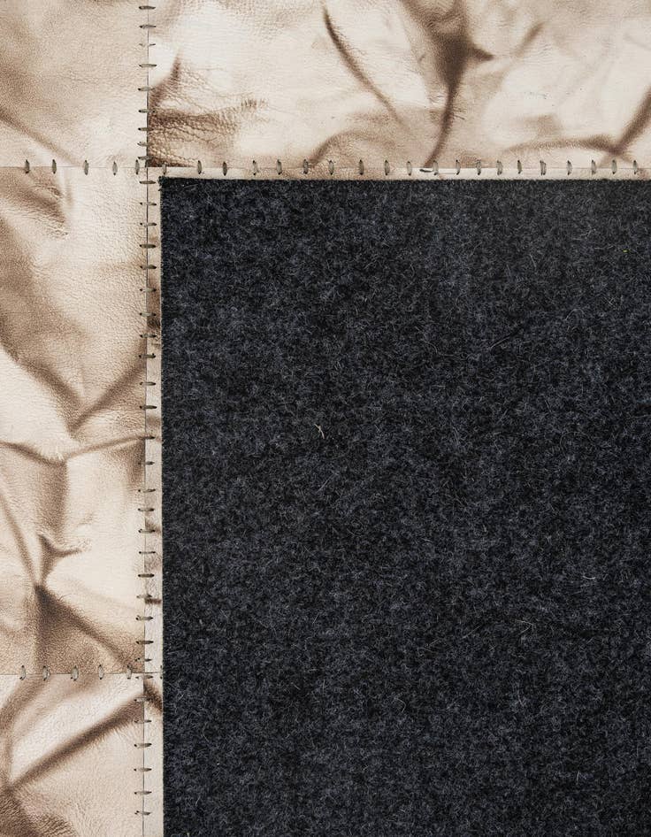 Detail image of  5' x 7' 11 Cowhide - Patchwork Rug