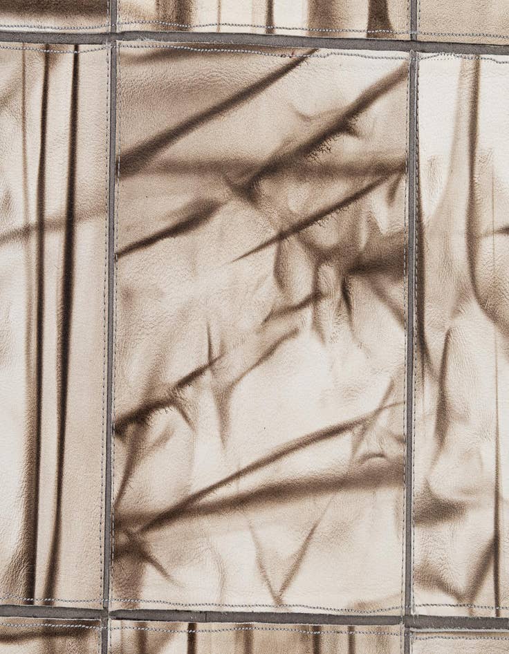 Detail image of  5' x 7' 10 Cowhide - Patchwork Rug