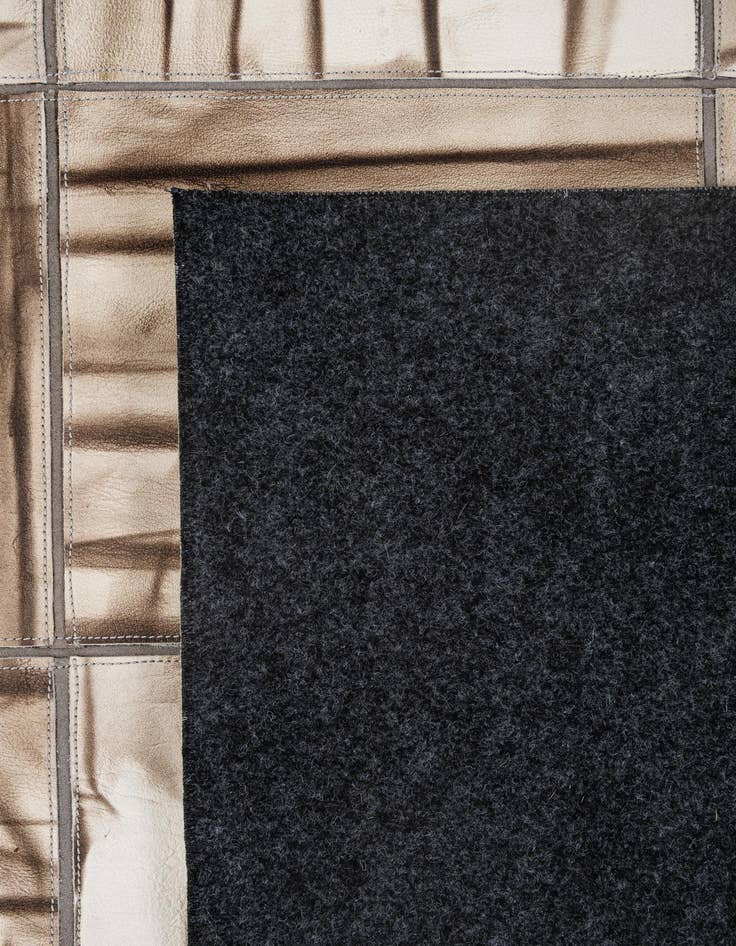 Detail image of  5' x 7' 10 Cowhide - Patchwork Rug