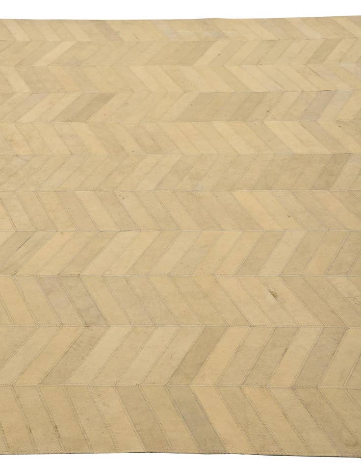 Detail image of  5' 3 x 7' 7 Cowhide Leather Rug