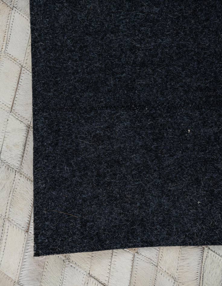 Detail image of  5' x 7' 9 Cowhide Leather Rug