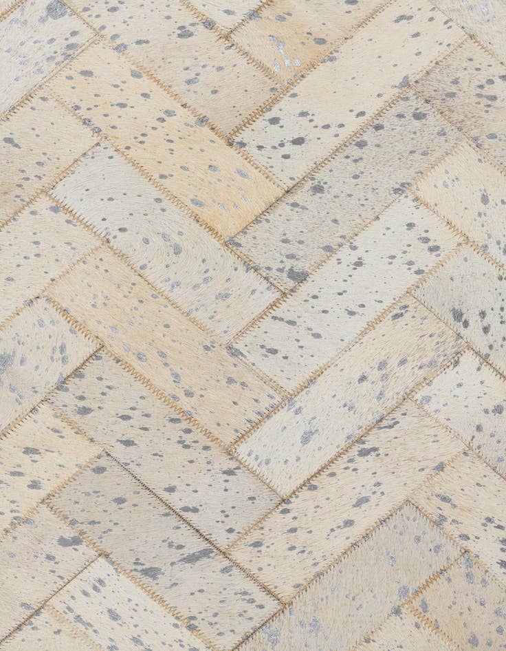 Detail image of  5' x 8' Cowhide Leather Rug