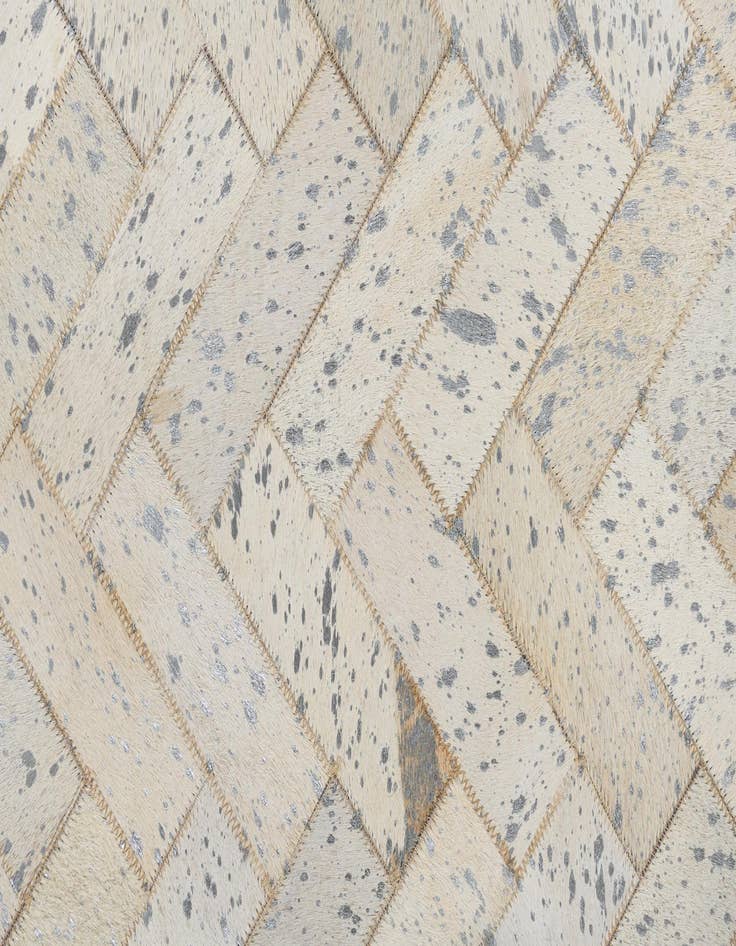 Detail image of  5' x 8' Cowhide Leather Rug