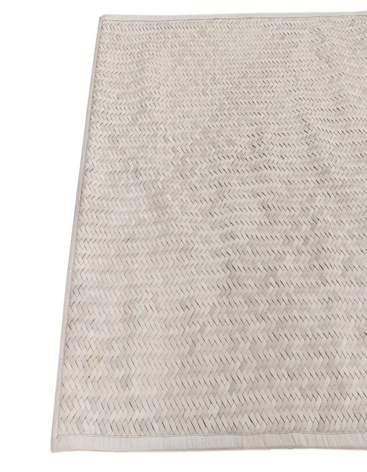 Detail image of  4' x 6' Cowhide Leather Rug