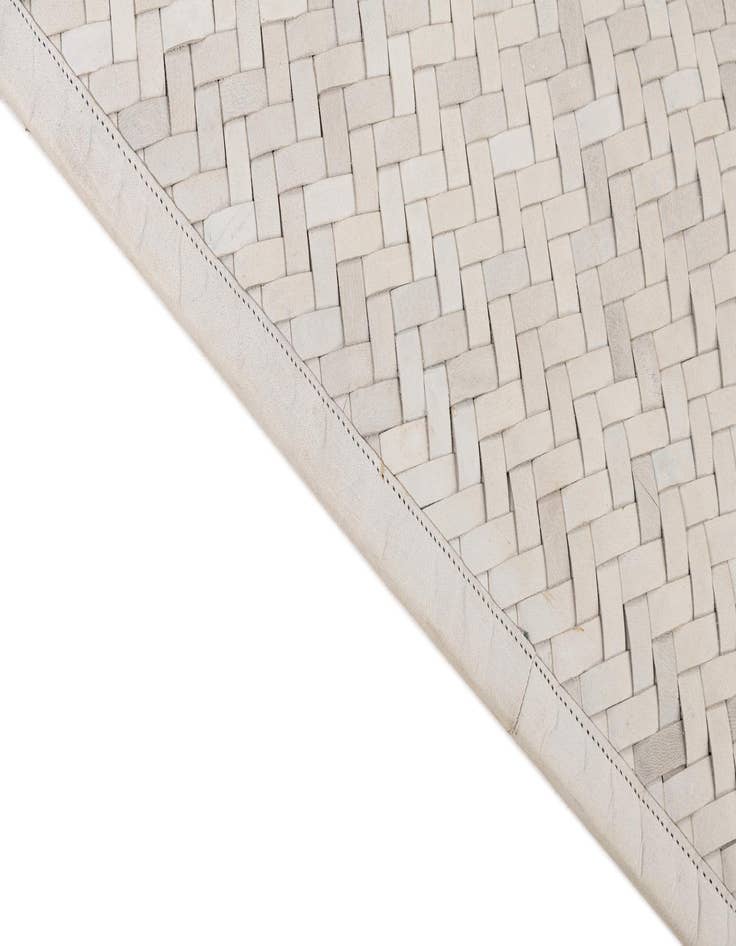 Detail image of  4' x 6' Cowhide Leather Rug