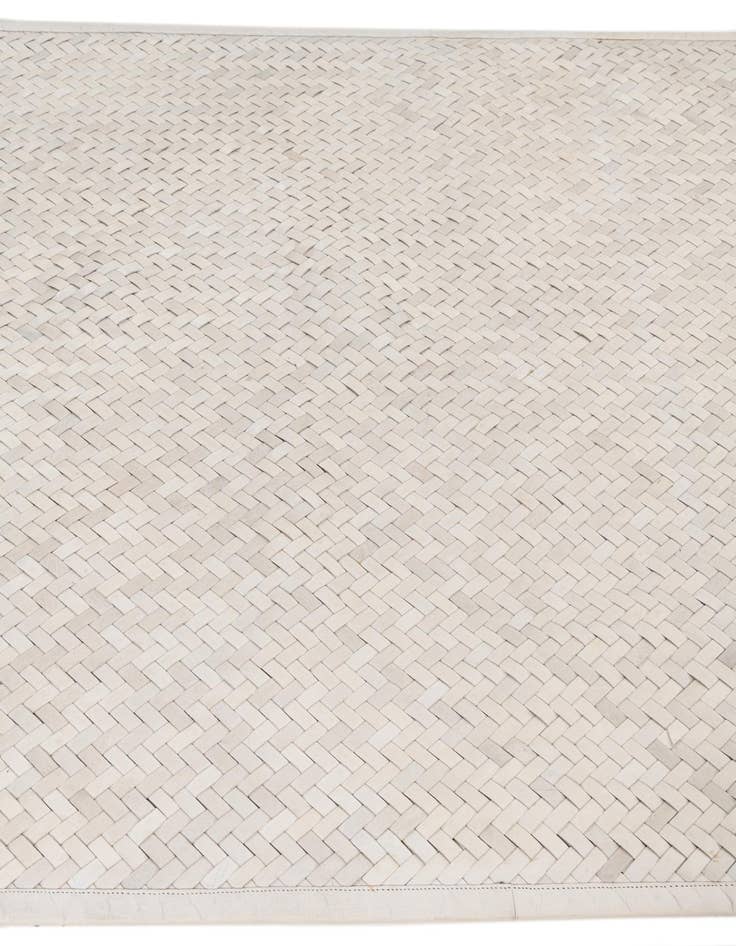 Detail image of  4' x 6' Cowhide Leather Rug