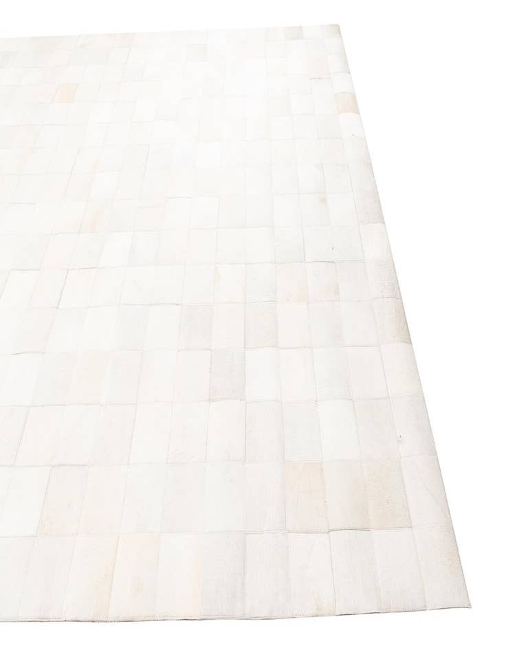 Detail image of  8' x 9' 10 Cowhide Leather Rug