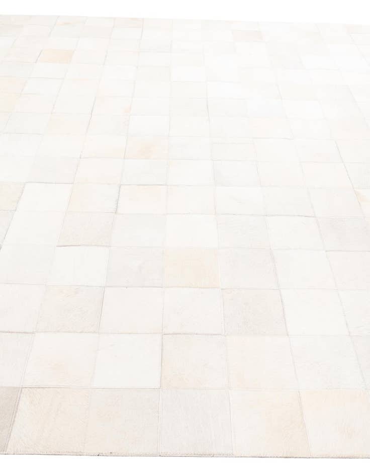 Detail image of  8' x 9' 10 Cowhide Leather Rug