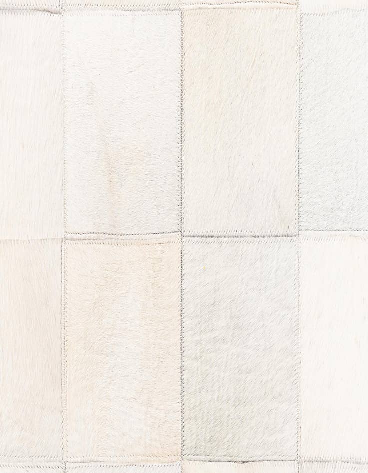 Detail image of  8' x 9' 10 Cowhide Leather Rug